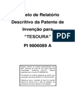 Tesoura oscilante para corte uniforme de cabelos