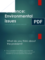 Evidence: Environmental Issues: Luisa Alejandra Gomez Giraldo