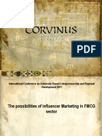 Possibilities of Influencer Marketing in FMCG Sector