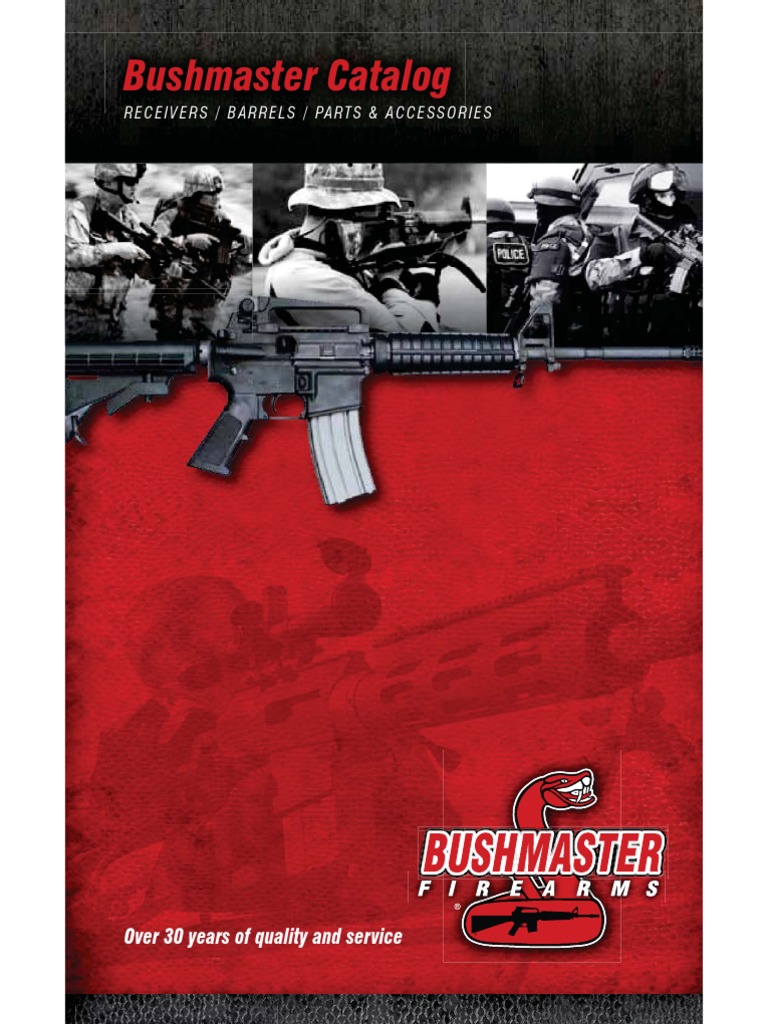 Bushmaster Parts & Accessories Catalog | PDF | Gun Barrel