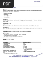 PrimeSTAR GXL DNA Polymerase Manual | PDF | Polymerase Chain Reaction ...