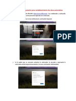 Manual Restablecimiento de Clave Automática PDF