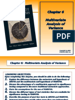 Multivariate Analysis of Variance