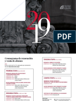 Tarifario de Abonos - 2019 PDF