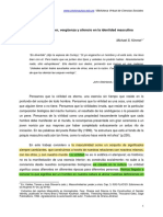 Homofobia, temor y deseo en la masculinidad