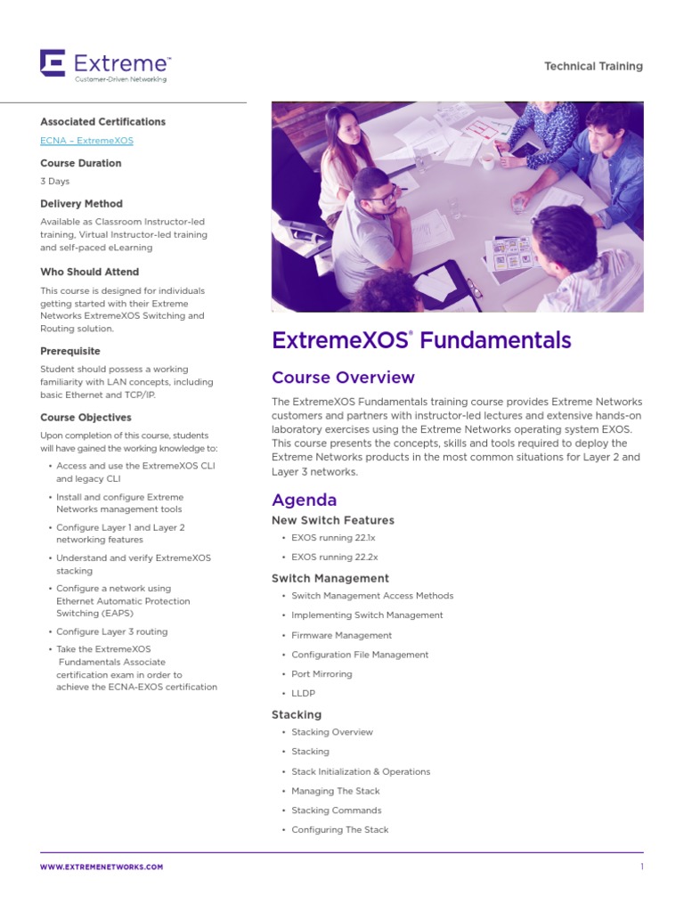 Extreme Nerworks | PDF | Computer Network | Network Switch