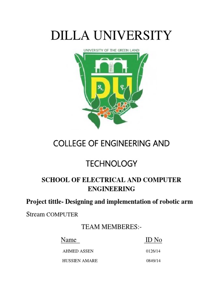Proposal of Robot Thesis | PDF | Robotics | Robot