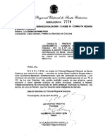 Resolução N. CONSULTA (CTA) N. 1695-65.2010.6.24.0000 - CLASSE 10 - CONDUTA VEDADA A Agente Público