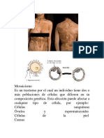 Mosaicism o