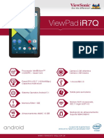 Viewsonic Tablet IR7Q Ficha Técnica