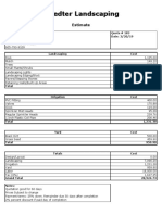 Product Estimates Final