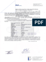 Certificado de Fabricacion y Garantia - Transportes Elio Sac PDF