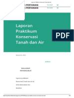 Laporan Konservasi Tanah Air