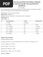 PAYE Tax Calculation Guide 2025 Uganda | PDF | Taxation | Payments
