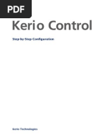 Kerio Control Step by Step en 7.0.0