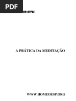 A Pratica Da Meditacao