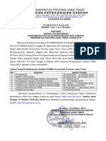 PEMBERITAHUAN CPNSD Pemprov Jatim Tahun 2018 - Jadwal 15 Oktober 2018.pdf