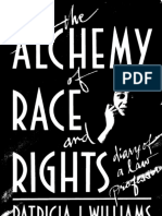WILLIAMS, Patricia. Alchemy of Race and Rights PDF