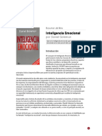 Inteligencia Emocional - Resumen D. Goleman PDF