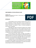 Saber Ambiental, Políticas Públicas e Ação