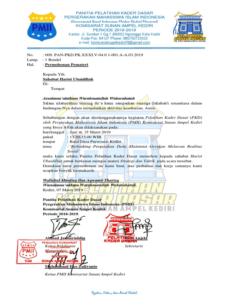 Tor Statak Pmii 001BPan-Pel BEGAWI IVUKM BIROHMAHULIII2012.