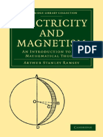 Electricity and Magnetism An Introduction To The Mathematical Theory PDF