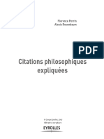 Citations Philosophiques Expliquees PDF