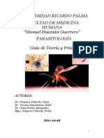 Guia de Teoria y Practica de Parasitologia 2018 (URP) Final PDF