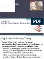 PSY 338: Motivation: Cognitive Consistency & Social Motivation
