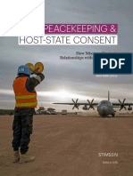 U.N. Peacekeeping & Host State Consent