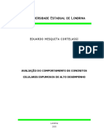 Avaliação do comportamento de concretos celulares espumosos de alto desempenho