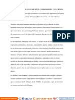 Importancia del Lenguaje en el conocimiento y la Ciencia.pdf