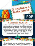 Origem e perigos das festas juninas