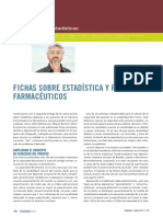 Ficha sobre estadística y procesos farmacéuticos