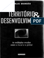 BRANDÃO, Carlos Antônio. Território e Desenvolvimento PDF