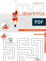 Cuadernillo Completo de Laberintos Nivel Facil PDF