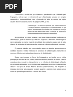 Construção do tcc sobre alfabetização