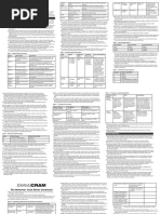 The Network+ Cram Sheet