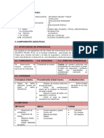 Modelo de Esquema de Sesion de Enseñanza-Aprendizaje