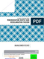 Peningkatan Mutu Dan Keselamatan Pasien: in House Training PMKP