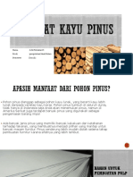 Presentasi Manfaat Kayu Pinus Review 2