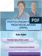 Pertolongan Pertama Pada Kecelakaan (PPPK)