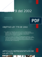 LEY 779 Del 2002