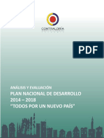 Comentarios Al Plan Nacional de Desarrollo 2014-2018 PDF