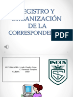 Registro y Organización