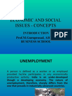 Economic and Social Issues - Concepts