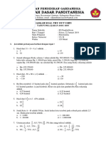 Soal Try Out 1 Matematika