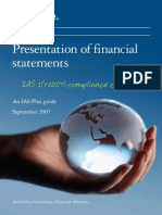 Presentation of Financial Statements: IAS 1 (r2007) Compliance Checklist