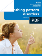 Breathing Pattern Disorders Patient Information