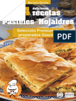 54 DELICIOSAS RECETAS - PASTELES HOJALDRES - Selección Premium de Preparados Gourmet (Colección Los Elegidos Del Chef) (Spanish Edition)